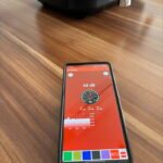 68 dB körüli zajszint, mely normál értéknek számít
